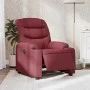 Sillón reclinable eléctrico tela rojo tinto de , Sillones - Ref: Foro24-3206630, Precio: 286,96 €, Descuento: %