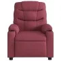 Red Fabric Electric Recliner by , Armchairs - Ref: Foro24-3206630, Price: 287,01 €, Discount: %