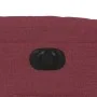 Sillón reclinable eléctrico tela rojo tinto de , Sillones - Ref: Foro24-3206630, Precio: 286,96 €, Descuento: %