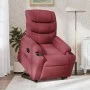 Sillón eléctrico reclinable elevable de tela rojo tinto de , Sillones - Ref: Foro24-3206666, Precio: 366,30 €, Descuento: %