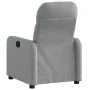Electric recliner light gray fabric by , Armchairs - Ref: Foro24-3206777, Price: 234,29 €, Discount: %