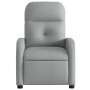 Sillón reclinable eléctrico tela gris claro de , Sillones - Ref: Foro24-3206777, Precio: 226,90 €, Descuento: %