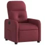 Sillón reclinable eléctrico tela rojo tinto de , Sillones - Ref: Foro24-3206780, Precio: 239,22 €, Descuento: %