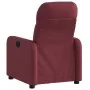 Sillón reclinable eléctrico tela rojo tinto de , Sillones - Ref: Foro24-3206780, Precio: 239,22 €, Descuento: %