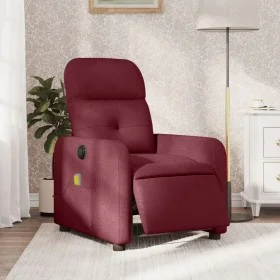 Elektrischer Massage-Liegestuhl aus rotem Stoff von , Sessel - Ref: Foro24-3206789, Preis: 255,85 €, Rabatt: %