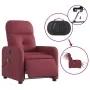 Sillón de masaje reclinable eléctrico tela rojo tinto de , Sillones - Ref: Foro24-3206789, Precio: 255,85 €, Descuento: %