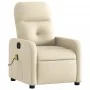 Elektrischer Massagesessel aus cremefarbenem Stoff von , Sessel - Ref: Foro24-3206794, Preis: 247,31 €, Rabatt: %