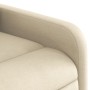 Cream fabric electric massage recliner by , Armchairs - Ref: Foro24-3206794, Price: 251,26 €, Discount: %