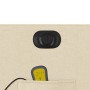 Cream fabric electric massage recliner by , Armchairs - Ref: Foro24-3206794, Price: 251,26 €, Discount: %