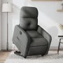 Sillón reclinable elevable de tela gris oscuro de , Sillones - Ref: Foro24-3206796, Precio: 267,74 €, Descuento: %