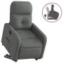 Sillón reclinable elevable de tela gris oscuro de , Sillones - Ref: Foro24-3206796, Precio: 267,74 €, Descuento: %