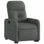 Sillón reclinable elevable de tela gris oscuro de , Sillones - Ref: Foro24-3206796, Precio: 267,74 €, Descuento: %