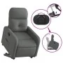 Sillón reclinable elevable de tela gris oscuro de , Sillones - Ref: Foro24-3206796, Precio: 267,74 €, Descuento: %