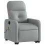 Hellgrauer Fuß-Massagesessel aus Stoff von , Sessel - Ref: Foro24-3206804, Preis: 265,61 €, Rabatt: %