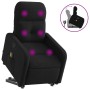 Anhebbarer Massagesessel aus schwarzem Stoff von , Sessel - Ref: Foro24-3206806, Preis: 283,45 €, Rabatt: %