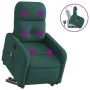 Dark Green Fabric Reclining Foot Massage Chair by , Armchairs - Ref: Foro24-3206810, Price: 286,95 €, Discount: %