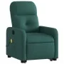 Dark Green Fabric Reclining Foot Massage Chair by , Armchairs - Ref: Foro24-3206810, Price: 286,95 €, Discount: %