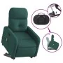 Dark Green Fabric Reclining Foot Massage Chair by , Armchairs - Ref: Foro24-3206810, Price: 286,95 €, Discount: %