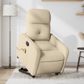 Liegender Fußmassagesessel aus cremefarbenem Stoff von , Sessel - Ref: Foro24-3206812, Preis: 270,17 €, Rabatt: %