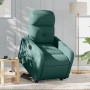 Sillón eléctrico reclinable elevable de tela verde oscuro de , Sillones - Ref: Foro24-3206819, Precio: 298,14 €, Descuento: %