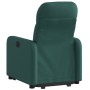 Sillón eléctrico reclinable elevable de tela verde oscuro de , Sillones - Ref: Foro24-3206819, Precio: 298,14 €, Descuento: %