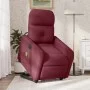 Sillón de masaje elevable eléctrico tela rojo tinto de , Sillones - Ref: Foro24-3206825, Precio: 339,07 €, Descuento: %