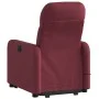 Sillón de masaje elevable eléctrico tela rojo tinto de , Sillones - Ref: Foro24-3206825, Precio: 339,07 €, Descuento: %