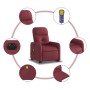 Elektrisch verstellbarer Massagesessel aus rotem Stoff von , Sessel - Ref: Foro24-3206825, Preis: 316,83 €, Rabatt: %