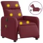 Elektrischer Massage-Liegestuhl aus rotem Stoff von , Sessel - Ref: Foro24-3206693, Preis: 261,49 €, Rabatt: %