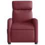 Red fabric electric reclining massage chair by , Armchairs - Ref: Foro24-3206693, Price: 265,95 €, Discount: %