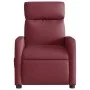 Sillón de masaje reclinable eléctrico tela rojo tinto de , Sillones - Ref: Foro24-3206693, Precio: 271,12 €, Descuento: %