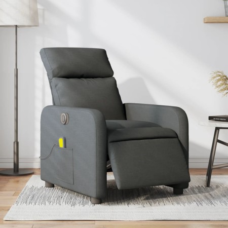 Elektrischer Massagesessel aus dunkelgrauem Stoff von , Sessel - Ref: Foro24-3206691, Preis: 251,18 €, Rabatt: %