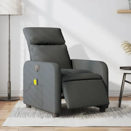 Elektrischer Massagesessel aus dunkelgrauem Stoff von , Sessel - Ref: Foro24-3206691, Preis: 267,42 €, Rabatt: %