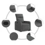 Dark Gray Fabric Liftable Recliner by , Armchairs - Ref: Foro24-3206700, Price: 261,08 €, Discount: %