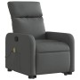Silla de masaje reclinable de pie de tela gris oscuro | Foro24.es | Tu tienda online para hogar, jardín y más Foro24.es