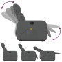 Silla de masaje reclinable de pie de tela gris oscuro | Foro24.es | Tu tienda online para hogar, jardín y más Foro24.es