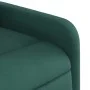 Silla de masaje reclinable de pie de tela verde oscura de , Sillones - Ref: Foro24-3206714, Precio: 291,33 €, Descuento: %