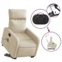 Silla de masaje reclinable de pie de tela color crema de , Sillones - Ref: Foro24-3206716, Precio: 308,25 €, Descuento: %