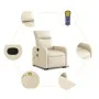 Silla de masaje reclinable de pie de tela color crema de , Sillones - Ref: Foro24-3206716, Precio: 308,25 €, Descuento: %