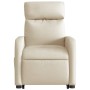 Liegender Fußmassagesessel aus cremefarbenem Stoff von , Sessel - Ref: Foro24-3206716, Preis: 287,19 €, Rabatt: %