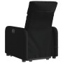 Sillón de masaje eléctrico reclinable elevable tela negro de , Sillones - Ref: Foro24-3206728, Precio: 318,45 €