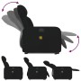Sillón de masaje eléctrico reclinable elevable tela negro de , Sillones - Ref: Foro24-3206728, Precio: 318,45 €