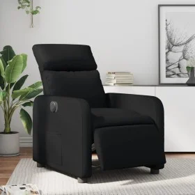 Black Faux Leather Power Recliner by , Armchairs - Ref: Foro24-3206735, Price: 240,19 €, Discount: %