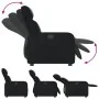 Sillón reclinable eléctrico de cuero sintético negro de , Sillones - Ref: Foro24-3206735, Precio: 239,50 €, Descuento: %