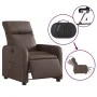 Brauner Power-Liegestuhl aus Kunstleder von , Sessel - Ref: Foro24-3206737, Preis: 240,32 €, Rabatt: %