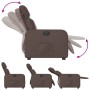Brauner Power-Liegestuhl aus Kunstleder von , Sessel - Ref: Foro24-3206737, Preis: 232,27 €, Rabatt: %