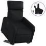 Sillón reclinable elevable cuero artificial negro de , Sillones - Ref: Foro24-3206749, Precio: 271,98 €, Descuento: %