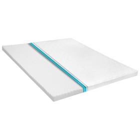 Sobrecolchón 180x200 cm espuma de gel frio 6 cm perfil huevo