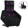 Sillón reclinable de masaje de pie cuero artificial negro de , Sillones - Ref: Foro24-3206756, Precio: 308,60 €, Descuento: %