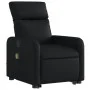 Sillón reclinable de masaje de pie cuero artificial negro de , Sillones - Ref: Foro24-3206756, Precio: 308,60 €, Descuento: %